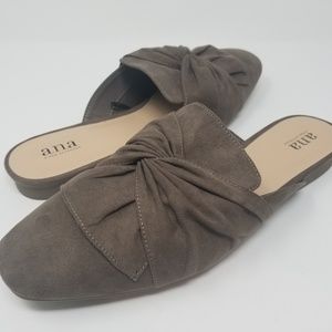 Ana Womens Shoes Flats Shadow Brown Truffle